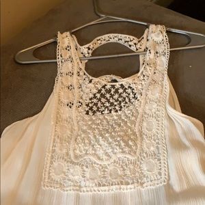 Altered state dress -white